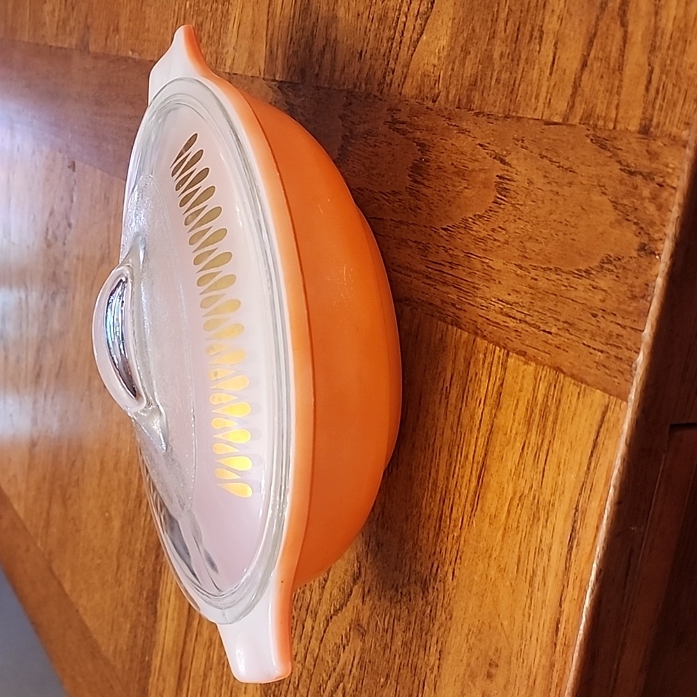 GLASBAKE salmon casserole dish with lid